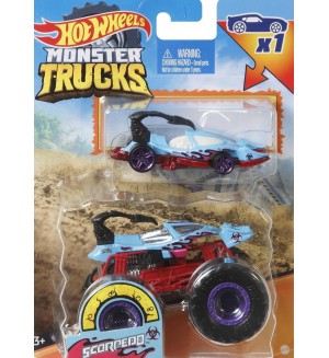 Игрален комплект Hot Wheels - Monster Trucks