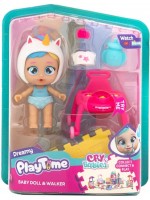 Игрален комплект IMC Toys Cry Babies - Кукла с проходилка 