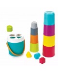 Игрален комплект Infantino B Kids - За сортиране и подреждане, 14 части