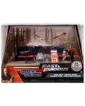 Игрален комплект Jada Toys - Fast & Furious нано сцена, с влак 