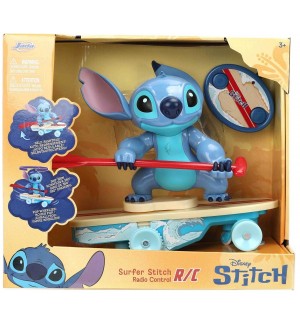 Игрален комплект Jada Toys - Сърфист Стич с радиоуправление Игрален комплект Jada Toys - Сърфист Стич с радиоуправление