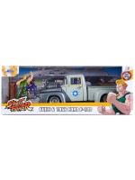 Игрален комплект Jada Toys - Street Fighter, Ford Pickup 1956, с фигурка, 1:24