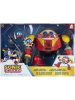 Игрален комплект Jakks Pacific Sonic - Гигантски боен комплект робот Егман