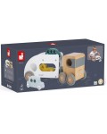 Игрален комплект Janod  - Автовоз с 3 коли Bolid