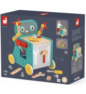 Игрален комплект Janod - Подвижна работилница