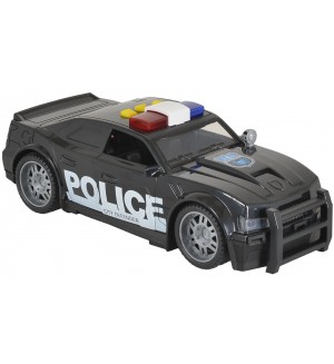 Игрален комплект Jin Jia Toys - Полицейска кола със звук и светлина