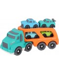 Игрален комплект Jipy Bio - Автовоз с четири коли, асортимент