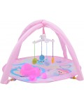 Игрален комплект Johntoy - Baby Rose, активна гимнастика за кукла с гърне
