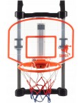 Игрален комплект Kruzzel - Баскетболно табло с кош и топка