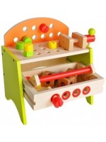Игрален комплект Kruzzel - Детска работилница със строителни инструменти
