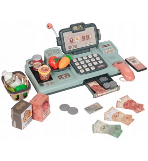 Игрален комплект Kruzzel - Каса за детски магазин