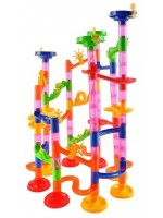 Игрален комплект Kruzzel - Писта с топки, 105 части