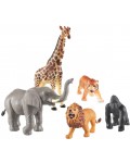 Игрален комплект Learning Resources - Екзотични животни, 5 броя