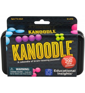 Игрален комплект Learning Resources - Логически пъзели Kanoodle