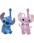 Игрален комплект Lexibook - Уоки-токи Stitch & Angel, 3D, обхват 500 m