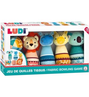 Игрален комплект Ludi - Боулинг с меки кегли