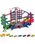 Игрален комплект Majorette - Super City Garage, с 6 превозни средства