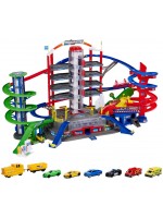 Игрален комплект Majorette - Super City Garage, с 6 превозни средства