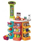 Игрален комплект Market Store - Супермаркет с везна, 45 части, звук и светлина