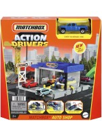 Игрален комплект Matchbox Action Drivers - Автомивка, с количка