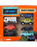 Игрален комплект Matchbox - Превозни средства, 8 броя, асортимент