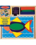 Игрален комплект Melissa and Doug - Шаблони за редене