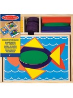 Игрален комплект Melissa and Doug - Шаблони за редене