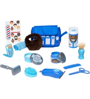 Игрален комплект Melissa & Doug - Бръснарница