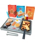 Игрален комплект Melissa & Doug Color Reveal Water Wow - Flip and Fry Grill, 27 части