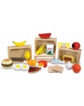 Игрален комплект Melissa & Doug - Дървени хранителни продукти