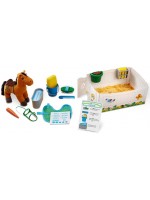 Игрален комплект Melissa & Doug - Грижа за конете 