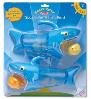Игрален комплект Melissa & Doug - Ловуващи акули