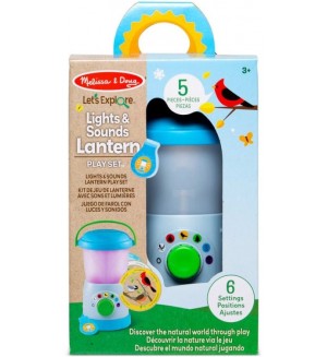 Игрален комплект Melissa & Doug - Музикален фенер с 6 цвята и аксесоари