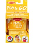 Игрален комплект Melissa & Doug - Play to Go, Cake & Cookies, 12 части
