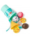 Игрален комплект Melissa & Doug Play to Go - Сладолед , 11 части