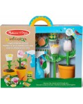 Игрален комплект Melissa & Doug - Цветна градина, 16 части
