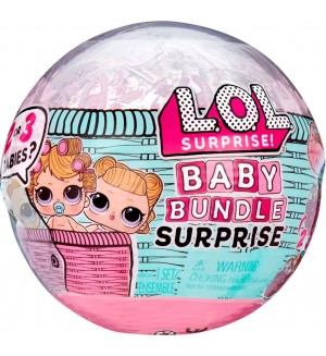 Игрален комплект MGA Entertainment L.O.L. Surprise - Baby Bundle, с кукла изненада, асортимент