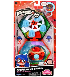 Игрален комплект Miraculous - Chibi Box Калинката и Котарака, панаир