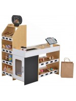 Игрален комплект Moni Toys - Дървен магазин