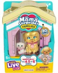 Игрален комплект Moose Little Live Pets - Къщата на мама кученце с бебета, асортимент