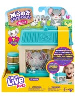 Игрален комплект Moose Little Live Pets - Къщичка с мишле с бебета и изненади