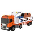 Игрален комплект Ocie - Камион Scania с кран, светлини и звуци