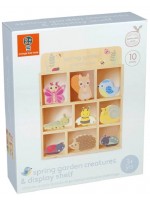 Игрален комплект Orange Tree Toys - Дървени градински животни