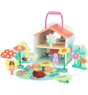 Игрален комплект Orange Tree Toys - Къщата на феите