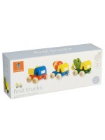 Игрален комплект Orange Tree Toys - Строителни машини, 3 части