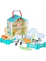 Игрален комплект Orange Tree Toys - Животните в зоопарка 