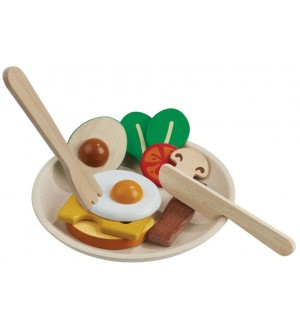 Игрален комплект PlanToys - Сет за закуска