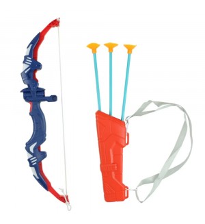 Игрален комплект Plastica - Детски лък със стрели и светлина Игрален комплект Plastica - Детски лък със стрели и светлина