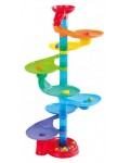 Игрален комплект PlayGo - Писта с топчета Marble Swirly Run, 31 части