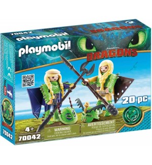 Игрален комплект Playmobil - Raffnut and Taffnut